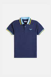 Contrast Collar Polo Shirt - Marshall